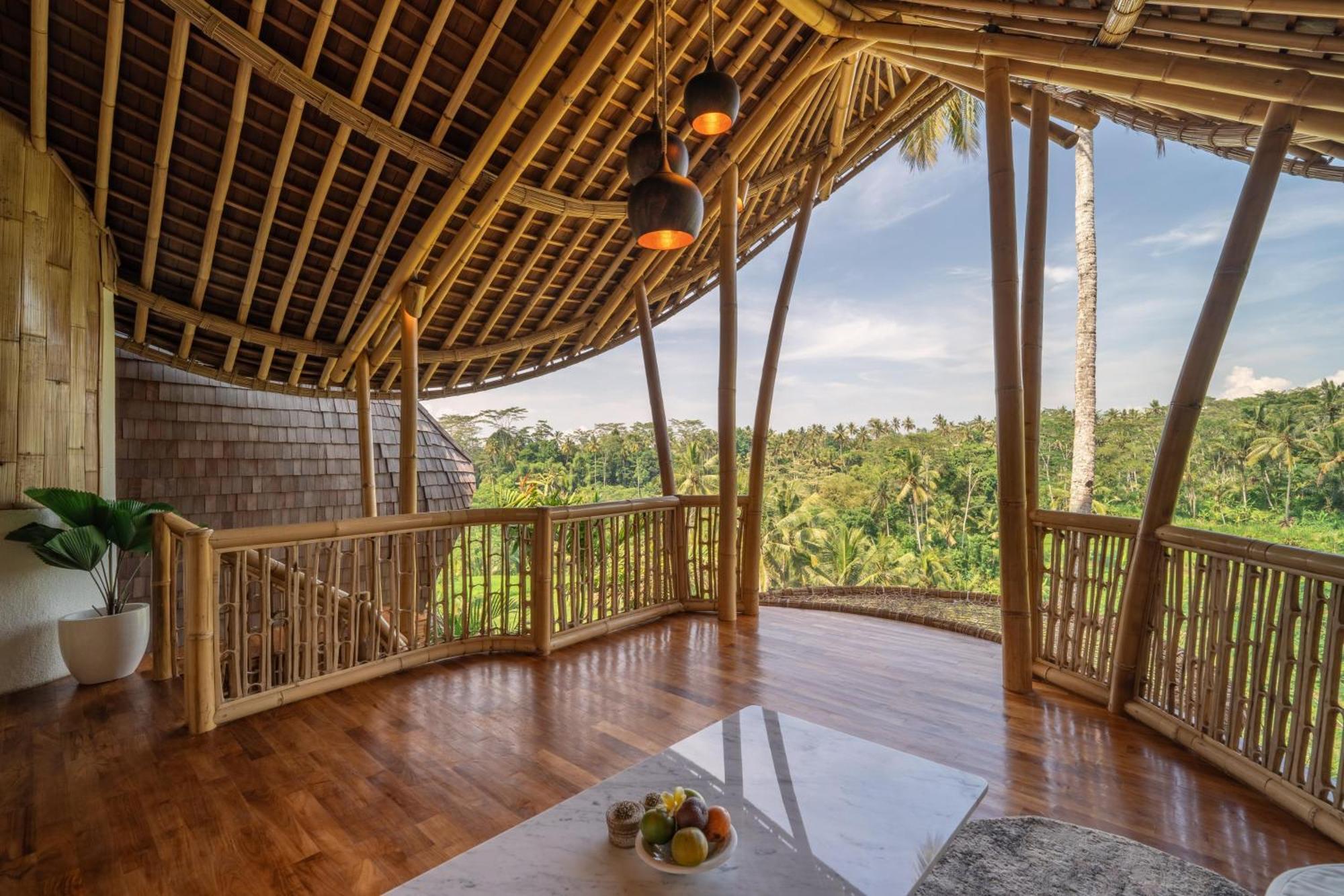 Bambootel Sawah View Ubud Exterior foto