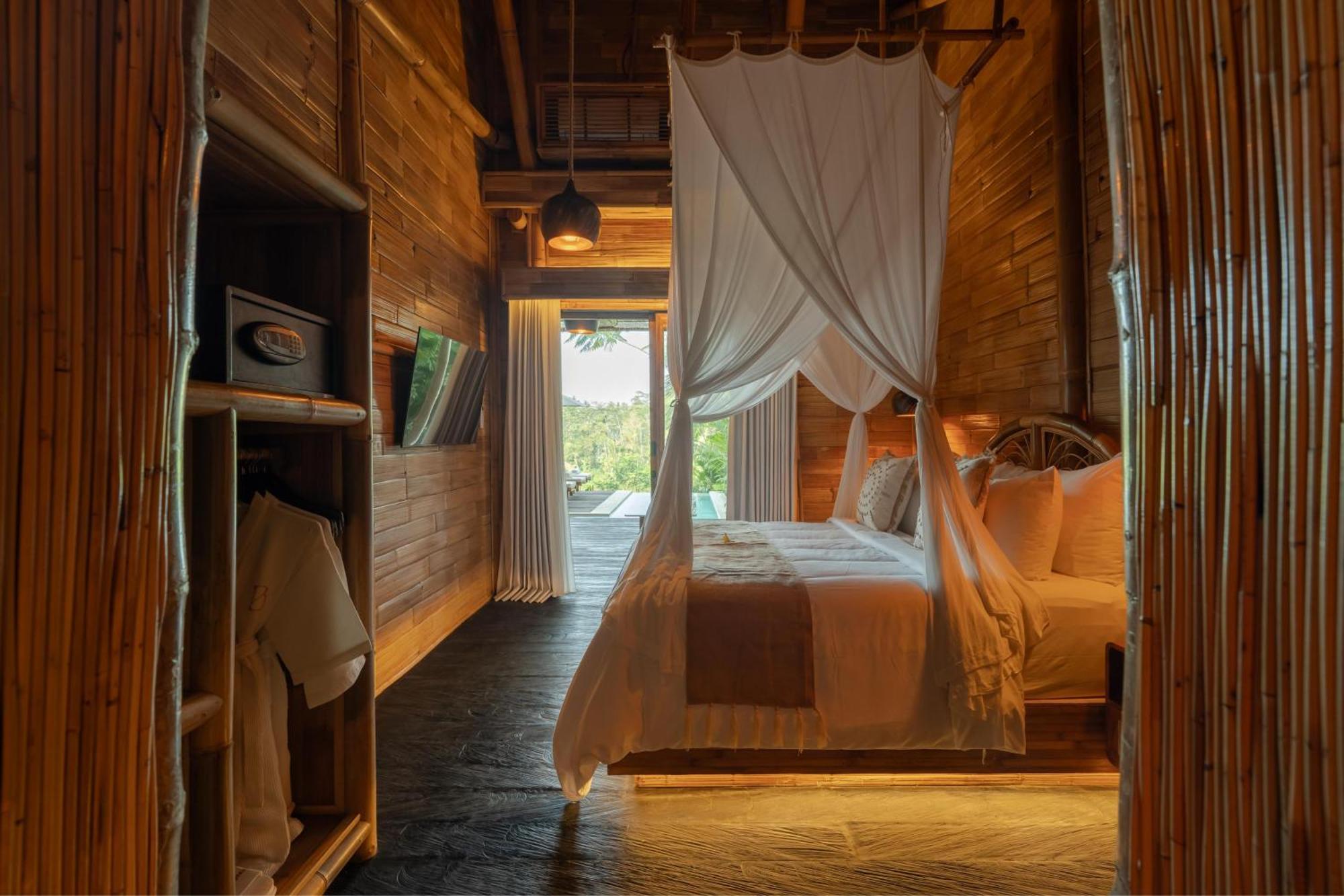 Bambootel Sawah View Ubud Exterior foto