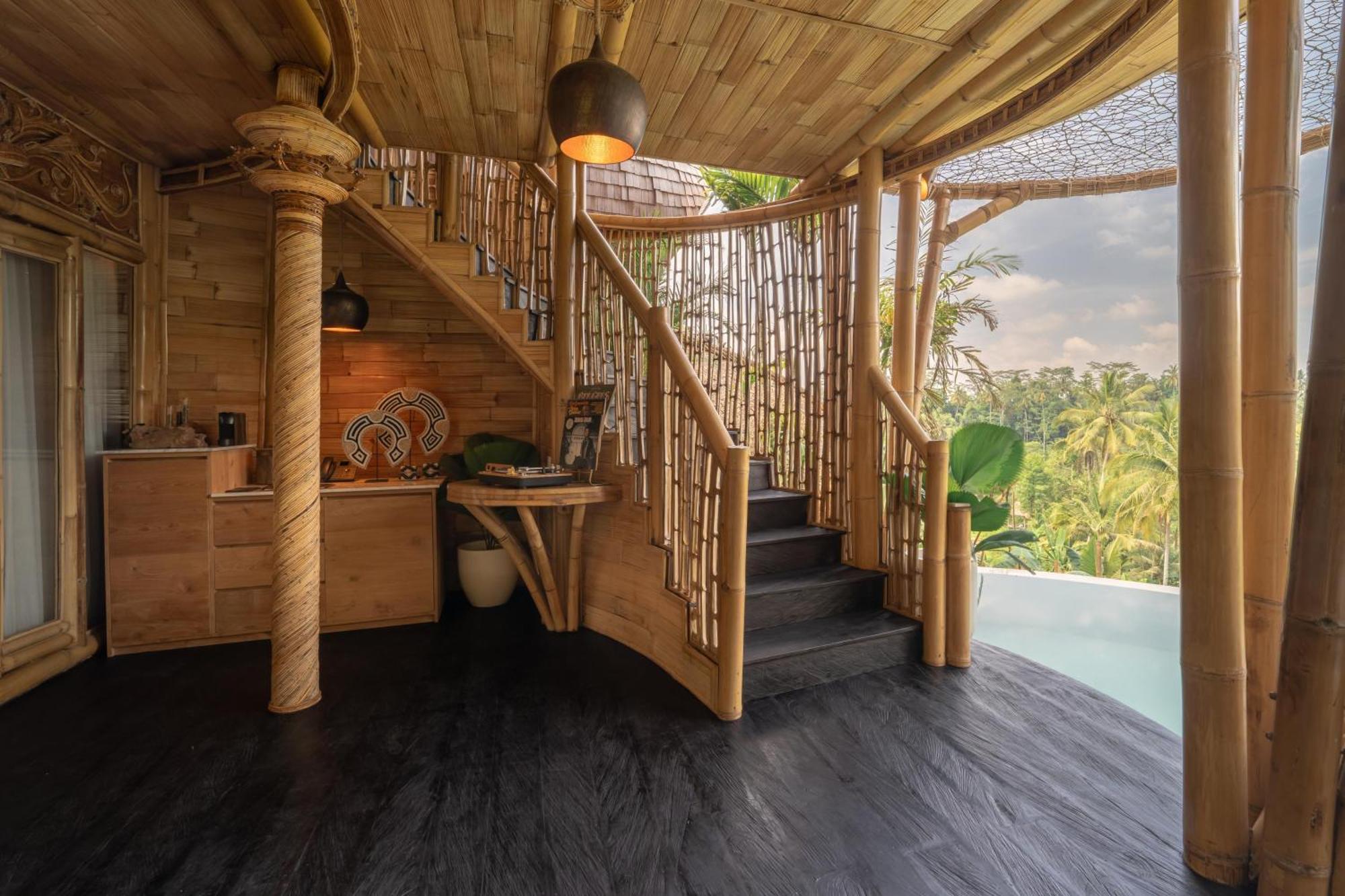 Bambootel Sawah View Ubud Exterior foto